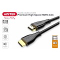 UNITEK Kabel HDMI 2.0 4K Premium High Speed Ultra HD 4K@60 1,5m