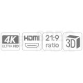 UNITEK Kabel optyczny HDMI 2.0 4K Premium High Speed Ultra HD 4K@60 10m