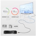 UNITEK Kabel optyczny HDMI 2.0 4K Premium High Speed Ultra HD 4K@60 40m