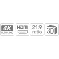 UNITEK Kabel optyczny HDMI 2.0 4K Premium High Speed Ultra HD 4K@60 50m