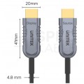 UNITEK Kabel optyczny HDMI 2.1 8K Ultra High Speed 8K@60 4K@120 20m