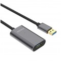 UNITEK Kabel przedłużacz aktywny USB 3.0 A (wtyk / gniazdo) 5m ze wzmacniaczem