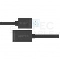 UNITEK Kabel przedłużacz USB 2.0 typ-A (wtyk / gniazdo) 2.0 czarny 1m