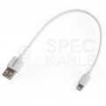 UNITEK Kabel USB 2.0 A / Lightning 8-pin (wtyk / wtyk) biały 25cm