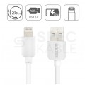 UNITEK Kabel USB 2.0 A / Lightning 8-pin (wtyk / wtyk) biały 25cm