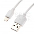UNITEK Kabel USB 2.0 A / Lightning 8-pin (wtyk / wtyk) biały 25cm