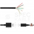UNITEK Kabel USB 2.0 typ-C (wtyk / wtyk) QuickCharge 2.0 czarny 2m