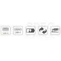 UNITEK Kabel USB 2.0 typ-C (wtyk / wtyk) QuickCharge 2.0 czarny 2m