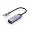 UNITEK Kabel USB typ-C / DisplayPort 1.4 8K@60 (wtyk / gniazdo)