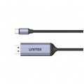 UNITEK Kabel USB typ-C / DisplayPort 1.4 8K@60 (wtyk / wtyk) 1,8m