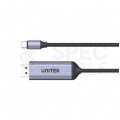 UNITEK Kabel USB typ-C / DisplayPort 1.4 8K@60 (wtyk / wtyk) 1,8m