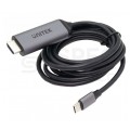 UNITEK Kabel USB typ-C / HDMI 2.0 4K (wtyk / wtyk) 1,8m