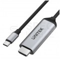 UNITEK Kabel USB typ-C / HDMI 2.0 4K (wtyk / wtyk) 1,8m