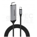 UNITEK Kabel USB typ-C / HDMI 2.0 4K (wtyk / wtyk) 1,8m