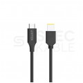 UNITEK Kabel zasilający USB-C - DC 11x4,5mm 65W PD do laptopów Lenovo 1,8m