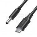 UNITEK Kabel zasilający USB-C - DC 4,5x3mm 65W PD do laptopów Dell 1,8m