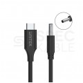 UNITEK Kabel zasilający USB-C - DC 4,5x3mm 65W PD do laptopów Dell 1,8m