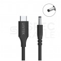 UNITEK Kabel zasilający USB-C - DC Jack 4x1,7mm 65W PD do laptopów Lenovo 1,8m