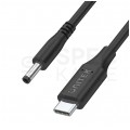 UNITEK Kabel zasilający USB-C - DC Jack 4x1,7mm 65W PD do laptopów Lenovo 1,8m