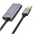 UNITEK Y-271 Kabel przedłużacz aktywny USB 2.0 A (wtyk / gniazdo) 20m ze wzmacniaczem USB Premium