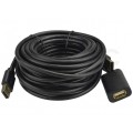 UNITEK Y-278 Kabel przedłużacz aktywny USB 2.0 A (wtyk / gniazdo) 10m ze wzmacniaczem USB