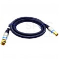 VITALCO AK60 Kabel antenowy SAT TV F (wtyk) / IEC (wtyk) 3m