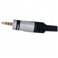 VITALCO JKD80 Kabel Audio AUX mini Jack 3,5mm 4-polowy (wtyk) / 3x RCA Cinch (wtyk) 1,5m