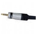 VITALCO JKD80 Kabel Audio AUX mini Jack 3,5mm 4-polowy (wtyk) / 3x RCA Cinch (wtyk) 1,5m