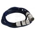 VITALCO MK06 Kabel mikrofonowy przedłużacz XLR (wtyk / gniazdo) 3m