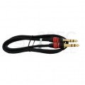 VITALCO MK63 Kabel Audio AUX Jack 6,3mm Stereo (wtyk / wtyk) 1m