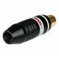 VITALCO RG14 Gniazdo RCA Cinch na kabel do 5,6mm pozłacane czarno-białe