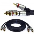 VITALCO RKD200 Kabel Coaxial Audio 2x RCA Cinch (wtyk) / 2x RCA Cinch (wtyk) 0,5m
