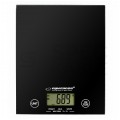 Waga kuchenna elektroniczna do 5kg z ekranem LCD szklana czarna Lemon Esperanza