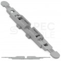 WAGO 221-2501 Adapter montażowy z odciążeniem przewodów do złączek przelotowych WAGO INLINE 221-2411