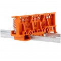 WAGO 221-500 Adapter montażowy na szynę DIN TH35 do złączek uniwersalnych WAGO COMPACT 221