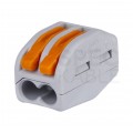 WAGO CLASSIC 222-412 Szybkozłączka 2x 0,08-4,0mm2 uniwersalna (na drut / na linkę) 400V/32A ORYGINALNA 50szt.