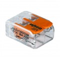 WAGO COMPACT 221-612 Szybkozłączka 2x 0,5-6,0mm2 uniwersalna (na drut / na linkę) 450V/41A ORYGINALNA 50szt.