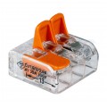 WAGO COMPACT 221-613 Szybkozłączka 3x 0,5-6,0mm2 uniwersalna (na drut / na linkę) 450V/41A ORYGINALNA 30szt.
