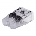 WAGO COMPACT 2273-202 Szybkozłączka 2x 0,5-2,5mm2 na drut 450V/24A ORYGINALNA blister 40szt.