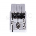 WAGO COMPACT 2273-202 Szybkozłączka 2x 0,5-2,5mm2 na drut 450V/24A ORYGINALNA blister 40szt.