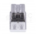 WAGO COMPACT 2273-202 Szybkozłączka 2x 0,5-2,5mm2 na drut 450V/24A ORYGINALNA blister 40szt.