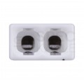 WAGO COMPACT 2273-202 Szybkozłączka 2x 0,5-2,5mm2 na drut 450V/24A ORYGINALNA blister 40szt.