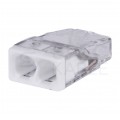 WAGO COMPACT 2273-202 Szybkozłączka 2x 0,5-2,5mm2 na drut 450V/24A ORYGINALNA woreczek 10szt.