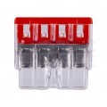 WAGO COMPACT 2273-204 Szybkozłączka 4x 0,5-2,5mm2 na drut 450V/24A ORYGINALNA 100szt.