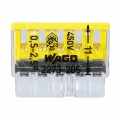 WAGO COMPACT 2273-205 Szybkozłączka 5x 0,5-2,5mm2 na drut 450V/24A ORYGINALNA 100szt.