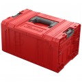 Walizka szafka na narzędzia i akcesoria z 2x przegrodami szufladami 450x310x244 12L czerwona QBRICK SYSTEM PRO RED Ultra HD Drawer 1 Toolbox 2.0 Basic
