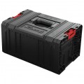 Walizka szafka na narzędzia i akcesoria z 2x przegrodami szufladami 450x310x244 12Ll czarna QBRICK SYSTEM PRO Drawer 1 Toolbox 2.0 Basic