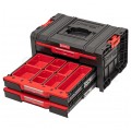Walizka szafka na narzędzia i akcesoria z 3x przegrodami szufladami 450x320x240 3x4,5l czarna QBRICK SYSTEM PRO Drawer 3 Toolbox Expert