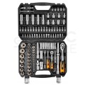 Walizkowy zestaw kluczy nasadowych 1/2" 1/4" 111 elementów 08-910 NEO