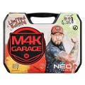 Walizkowy zestaw narzędzi warsztatowych 90 elementów: klucze, szczypce, wkrętaki, bity M4K GARAGE NEO 10-100